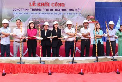 LỄ KHỞI CÔNG XÂY DỰNG TRƯỜNG PTDTBT TH&THCS TRÀ HIỆP